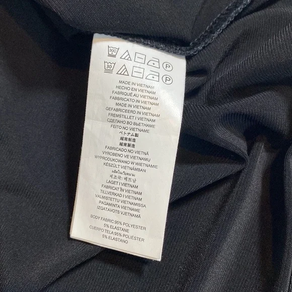 Michael Kors Cold Shoulder Black Top - Picture 7 of 9